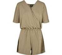 Urban Classics Ladies Short Modal Jumpsuit Damen-Jumpsuit - khaki XS