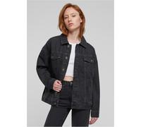 Urban Classics - Ladies Oversized 90‘s Denim Black Washed - Jeansjacke Schwarz XS