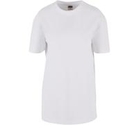 Urban Classics Damen T-Shirt Oversized Boyfriend Tee Baumwolle Rundhalsausschnitt Weiß S