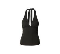 Urban Classics Damen Polyamide Jersey Neckholder Top - Figurbetontes Halterneck Top im Slim Fit - Weiches Stretch Top mit Schleife im Nacken