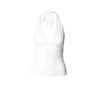 Urban Classics Ladies Polyamide Jersey Neckholder Top Neckholder weiß in S