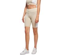 Urban Classics Radlerhose Ladies Color Block Cycle Shorts Damen softseagrass/white Gr. S