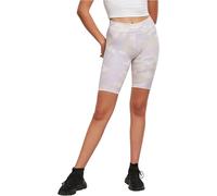 Urban Classics Damen Radlerhose Ladies High Waist Camo Tech Cycle Shorts, Farbe lilaccamo, Größe M