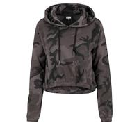 Urban Classics Frauen Hoody Camo Cropped in camouflage M camouflage