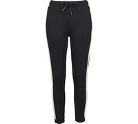 Urban Classics Damen Ladies Interlock Jogpants TB1992, color:black/white, size:XS