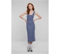 Urban Classics Damen-Ripp-Topkleid Vintageblau XL