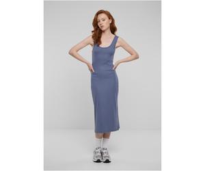 Urban Classics Damen-Ripp-Topkleid Vintageblau XL