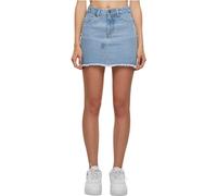 Urban Classics Damen TB6833-Ladies Heavy Mini Denim Skirt Rock, New Light Blue Washed, 26