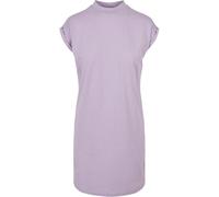 Urban Classics Damen Rollkragen-Pendlerkleid lila