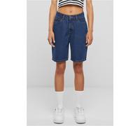 Urban Classics Damen Short Ladies 90‘s Bermuda TB6205 Mid Indigo Washed-34