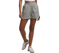 Urban Classics Damen Shorts Ladies Striped Shorts, gestreifte Kurze Hose mit elastischem Bund, lockere Passform, Größen XS - 5XL
