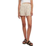 Urban Classics Ladies AOP Viscose Resort Shorts in Gr. XS in Beige