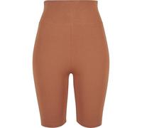 Urban Classics Ladies High Waist Cycle Shorts in Gr. 3XL in Orange