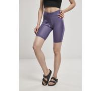 Urban Classics Damen Shorts Ladies Imitation L. Cycle Shorts Darkduskviolet-S