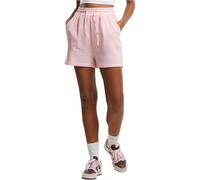 Urban Classics Musselin-Shorts Damen – 100% Baumwolle, loose fit, unifarben – blushedrose 5XL