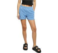 Urban Classics Ladies Organic Terry Shorts in Gr. S in Blau