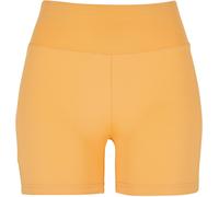 Urban Classics Damen Shorts Ladies Recycled High Waist Cycle Hot Pants Paleorange-4XL