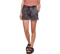 leichte Urban Classics Damen Shorts Kordelzug Taschen 360 g/m² mit Baumwolle Schwarz 4XL