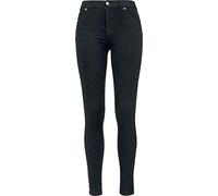 Urban Classics Damen Skinny Hose Ladies Skinny Pants, Gr. W28/L31 (Herstellergröße: 28), Schwarz (Black 7)