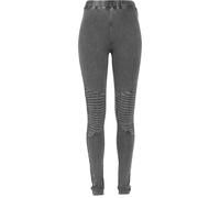 Urban Classics Ladies Denim Jersey Leggings in Gr. 2XL in Grau