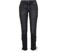 Urban Classics Trousers Lace Up Schwarz 29 Frau (Herstellerartikelnummer: TB2003-00709-29)