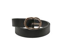 Urban Classics Damen Small Ring Buckle Belt black/gold, S