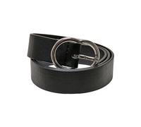 Urban Classics Damen Small Ring Buckle Belt black/silver, M