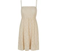 Urban Classics Damen Shirtkleid Ladies Laces Dress beige (softseagrass) Gr. M