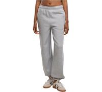 Urban Classics - Ladies Fluffy Heathergrey - Jogginghose - Grau - XS - 70% Baumwolle, 30% Polyester Grau XS