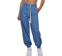 Urban Classics Damen Trainingshose Ladies Light Denim Jogpants, lässige Joggingshose für Frauen, skyblue washed, XXL