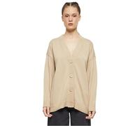 Urban Classics Strickjacke Damen Big Oversized Cardigan – Beige Gr. L