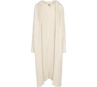 Urban Classics Ladies Hooded Feather Cardigan in Gr. S in Beige