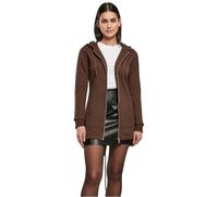 Sweatjacke URBAN CLASSICS "Urban Classics Damen Ladies Sweat" Gr. S, braun (brown) Damen Sweatjacken (58368201-S) brown