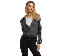 Urban Classics Cropped Tracksuit Jacket Grau M Frau