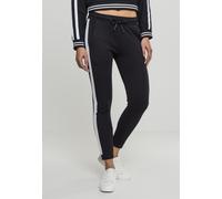 Urban Classics Damen Sweatpants Ladies Interlock Jogpants Black/White-M