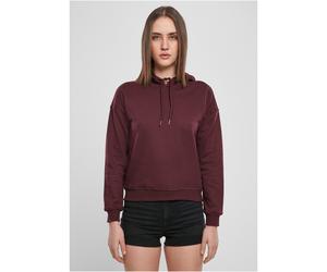 Urban Classics Damen-Sweatparka redwine M