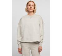 Urban Classics Ladies Heavy Terry Garment Dye Crewneck in Gr. 4XL in Grau