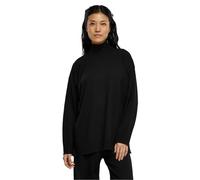 Rundhalspullover URBAN CLASSICS "Urban Classics Damen Ladies Knitted Eco Viscose Sweater" Gr. S, schwarz (black) Damen Pullover (17990369-S) black
