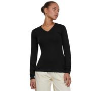 Urban Classics Ladies Knitted V-Neck Longsleeves in Gr. 4XL in Schwarz