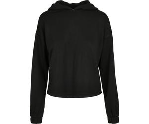 Urban Classics Damen Sweatshirt Ladies Oversized Shaped Modal Terry Hoody Black-XL
