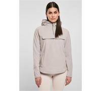 Urban Classics Damen Sweatshirt Ladies Polar Fleece Pull Over Hoody Warmgrey-S