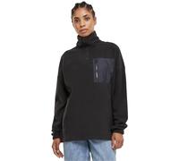 Urban Classics - Ladies Polar Fleece Black - Pullover - Schwarz - S - 100% Nylon,100% Polyester,Vlies Schwarz S