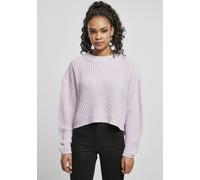 Urban Classics Ladies Wide Oversize Sweater Frauen Strickpullover schwarz