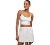 Urban Classics Damen T-Shirt 94% Polyamid, 6% Elastan Weiß XXL