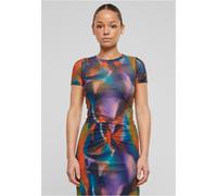 Urban Classics Damen T-Shirt Ladies AOP Mesh Tee TB6880 Multicolorreflection-L