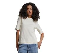 Urban Classics Damen T-Shirt Ladies Classy Tee, Basic T-Shirt für Frauen, Rundhals, whitesand, S