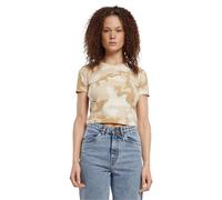 Urban Classics Damen T-Shirt Ladies Cropped Camo Tee, Camo Crop T-Shirt für Frauen, Regular Fit, simplesandcamo, XL