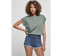 Urban Classics Damen T-Shirt Ladies Extended Shoulder Tee Paleleaf-L