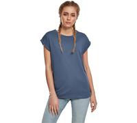 Urban Classics Ladies Extended Shoulder Tee in Gr. 2XL in Blau