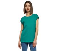 Urban Classics Damen Ladies Extended Shoulder Tee T-Shirt, fresh green, L